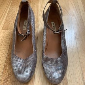 Paul Green Metallic Espadrilles 8.5
